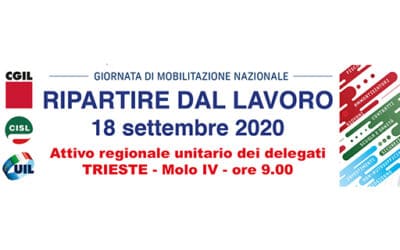 Ripartire dal lavoro