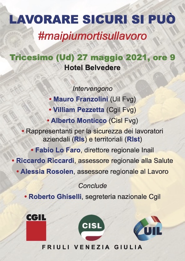 Locandina Lavorare sicuri