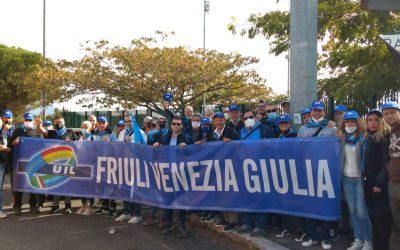 MAI PIÙ FASCISMI: LA UIL FVG IN PIAZZA A ROMA