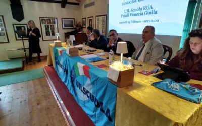 CONGRESSO UIL SCUOLA RUA FVG RICONFERMA UGO PREVITI COME SEGRETARIO GENERALE