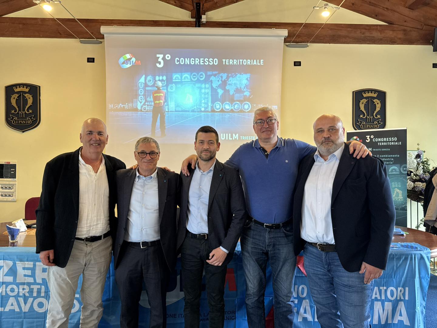 UILM TRIESTE-UDINE, CONGRESSO TERRITORIALE CONFERMA RODA’
